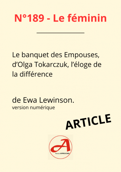 Approches 189 - Le féminin